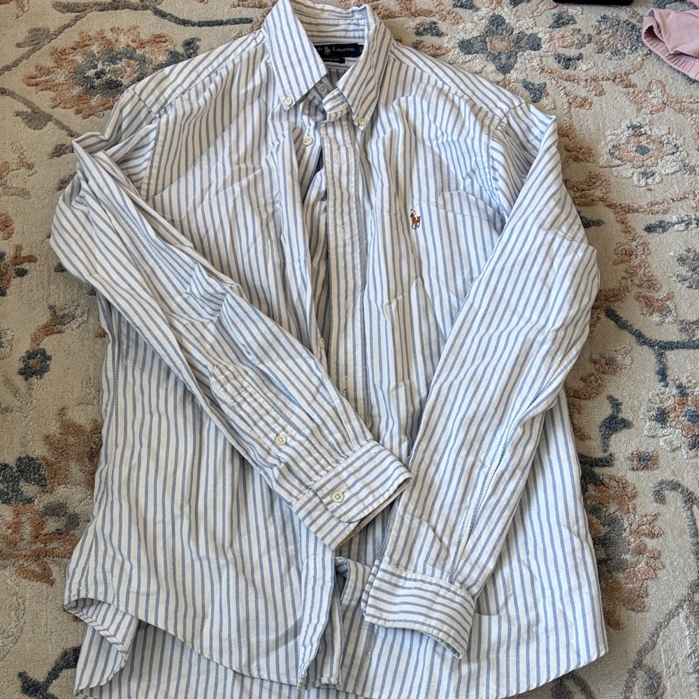 Polo by Ralph Lauren Men's Striped Button-Down Shirt